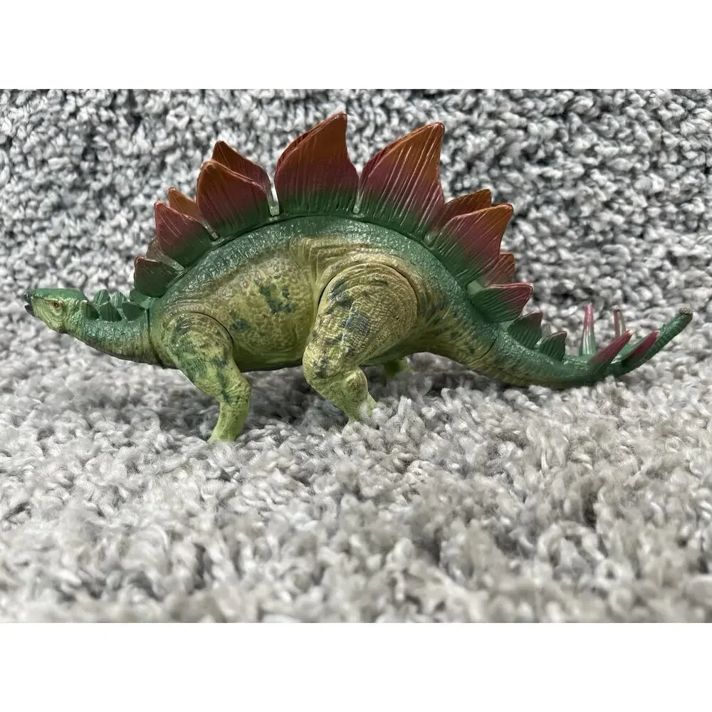PVC Plastic WOW World NKOK Dinosaur Figures Posable Stegosaurus Dinos 3262